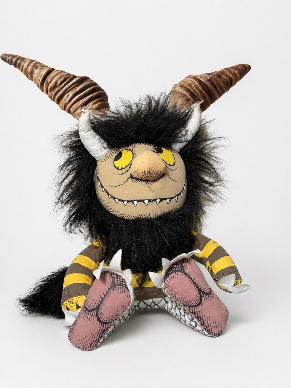 Where the Wild Things Are Plush Doll Max Monster Horned Stuffed Toy Warner Bros